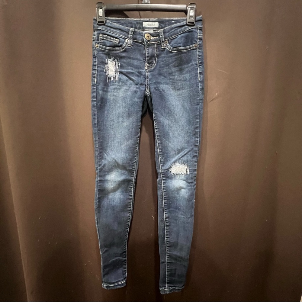 Mudd Jeans, Skinny, Distressed, Size 0